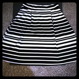 Cato black and white skirt
